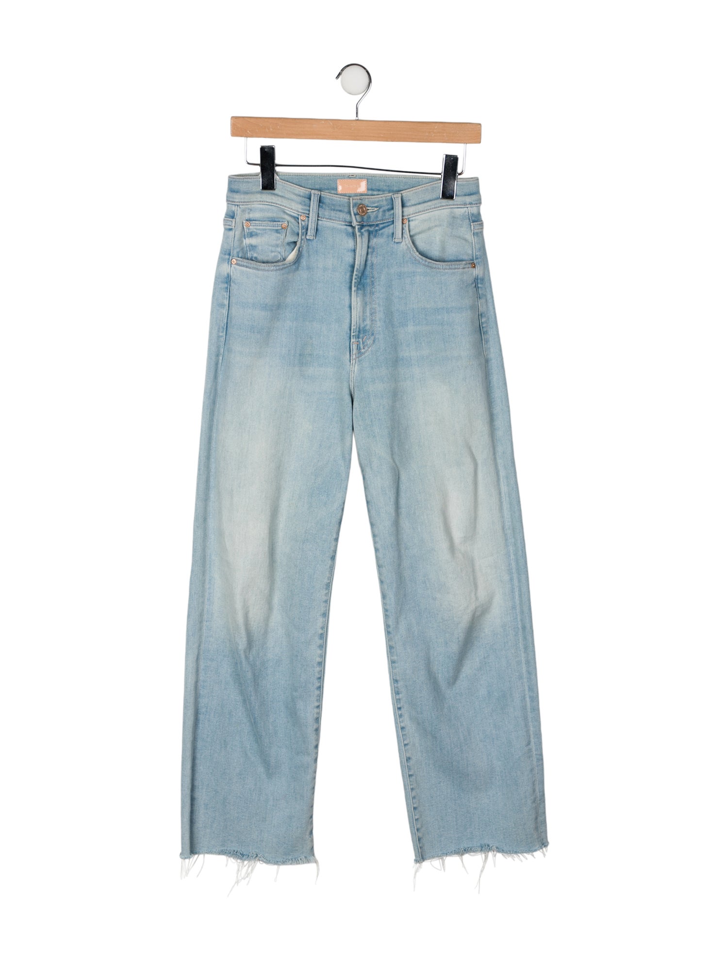 Mother High-Rise Wide Leg Jeans