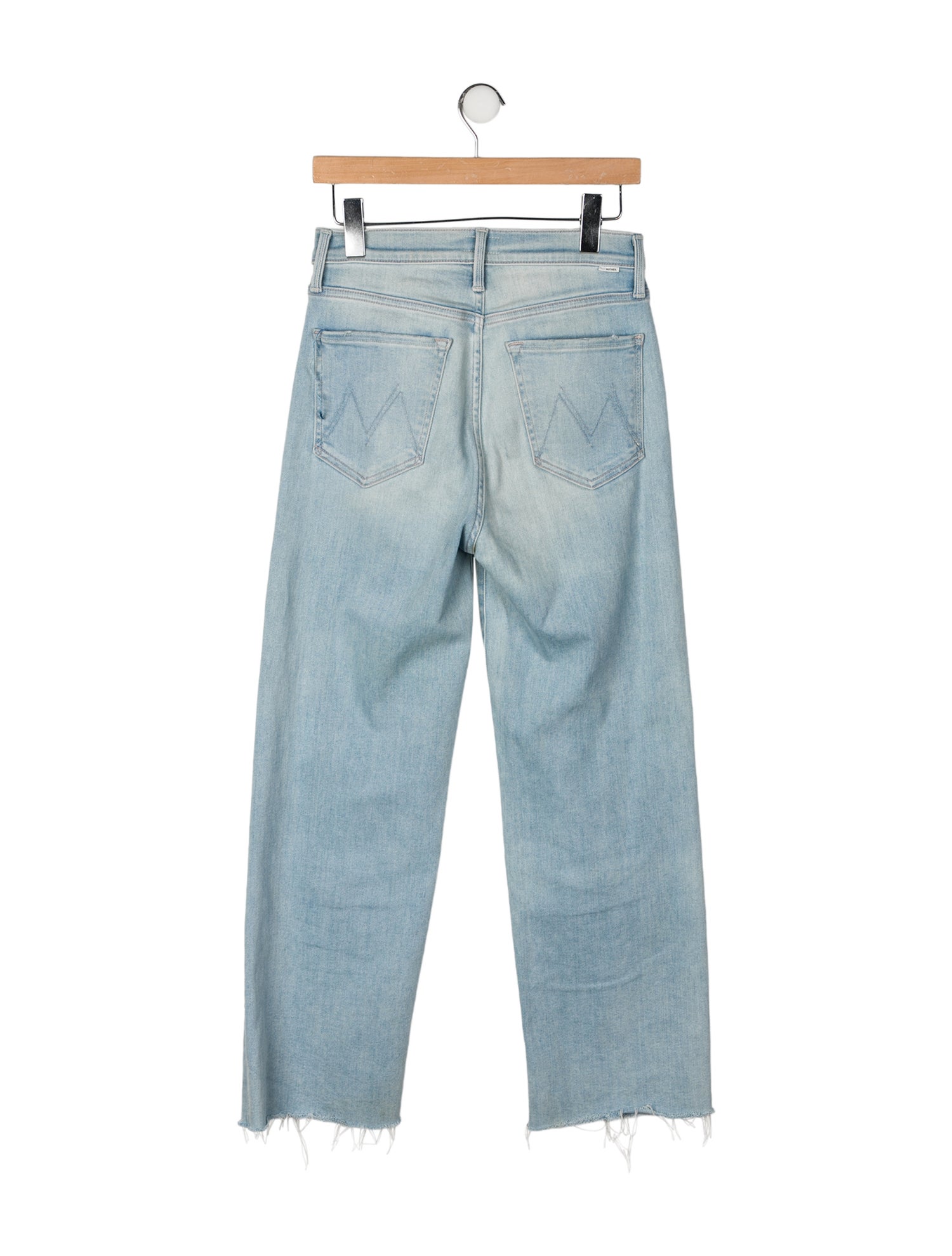 Mother High-Rise Wide Leg Jeans