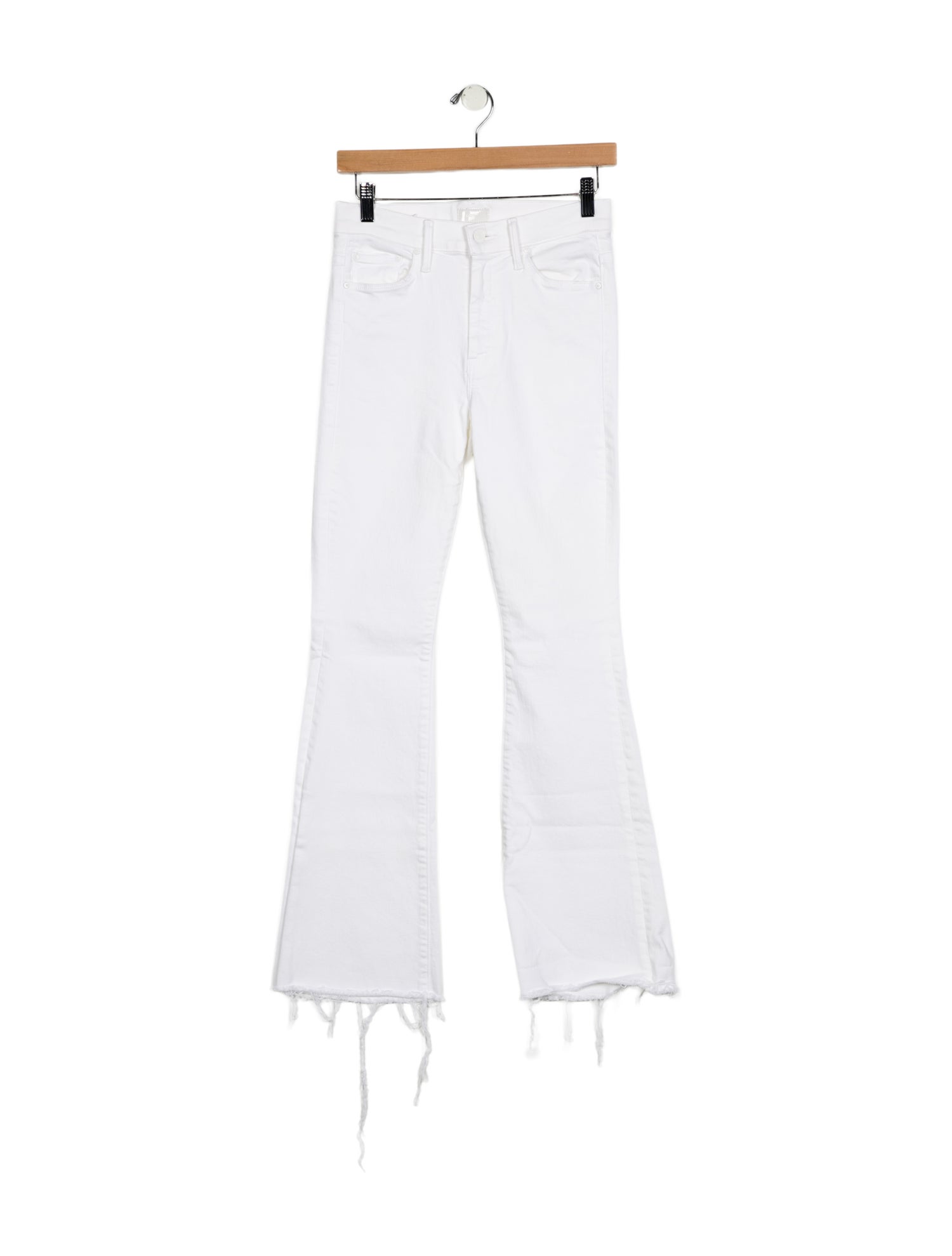 Mother Mid-Rise Straight Leg Jeans