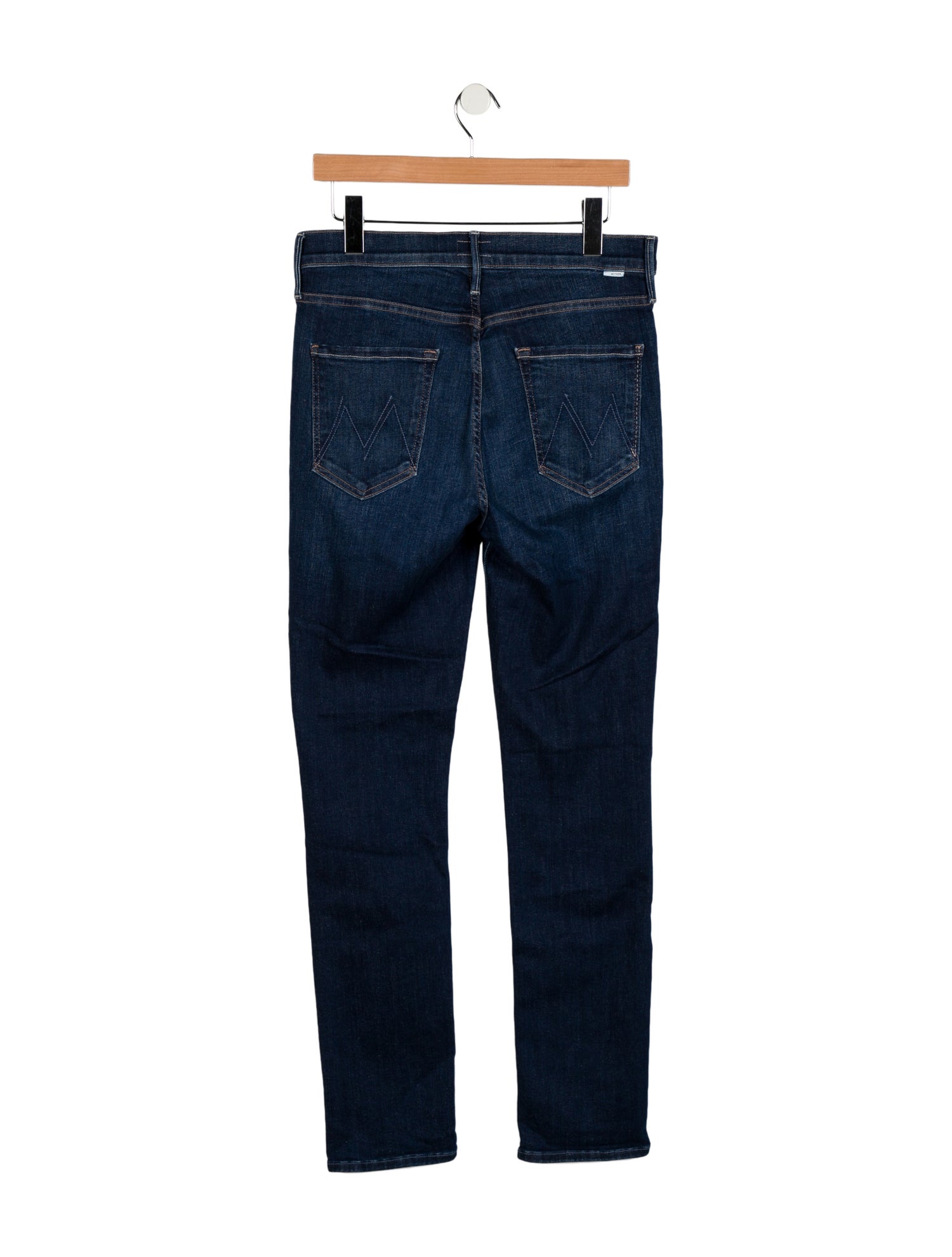 Mother High-Rise Straight Leg Jeans