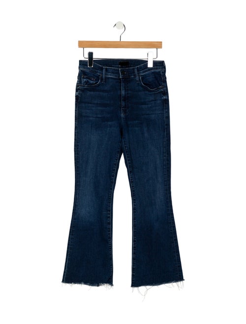 Mother Mid-Rise Wide Leg Jeans