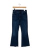 Mother Mid-Rise Wide Leg Jeans