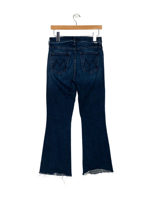 Mother Mid-Rise Wide Leg Jeans