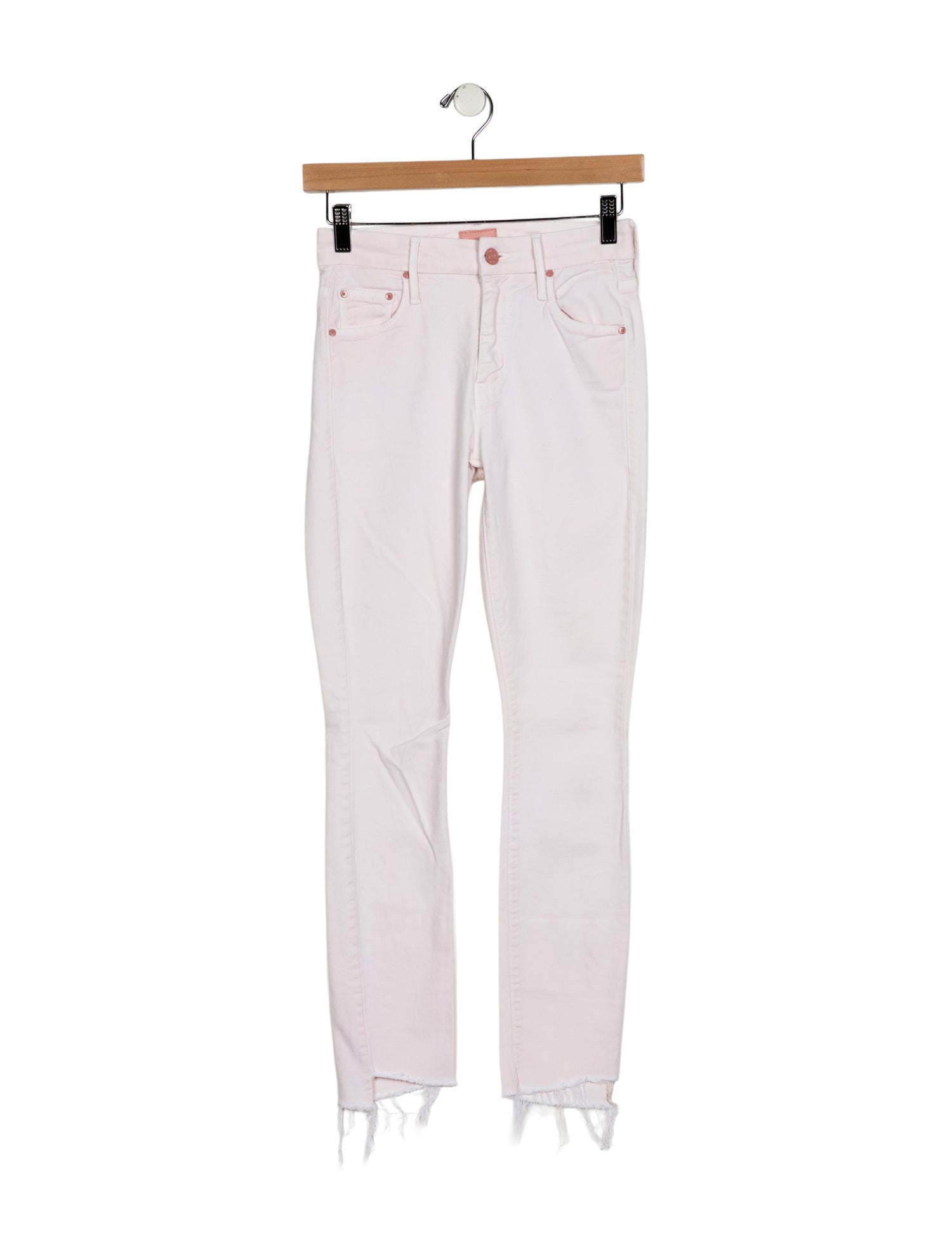 Mother Mid-Rise Skinny Leg Jeans