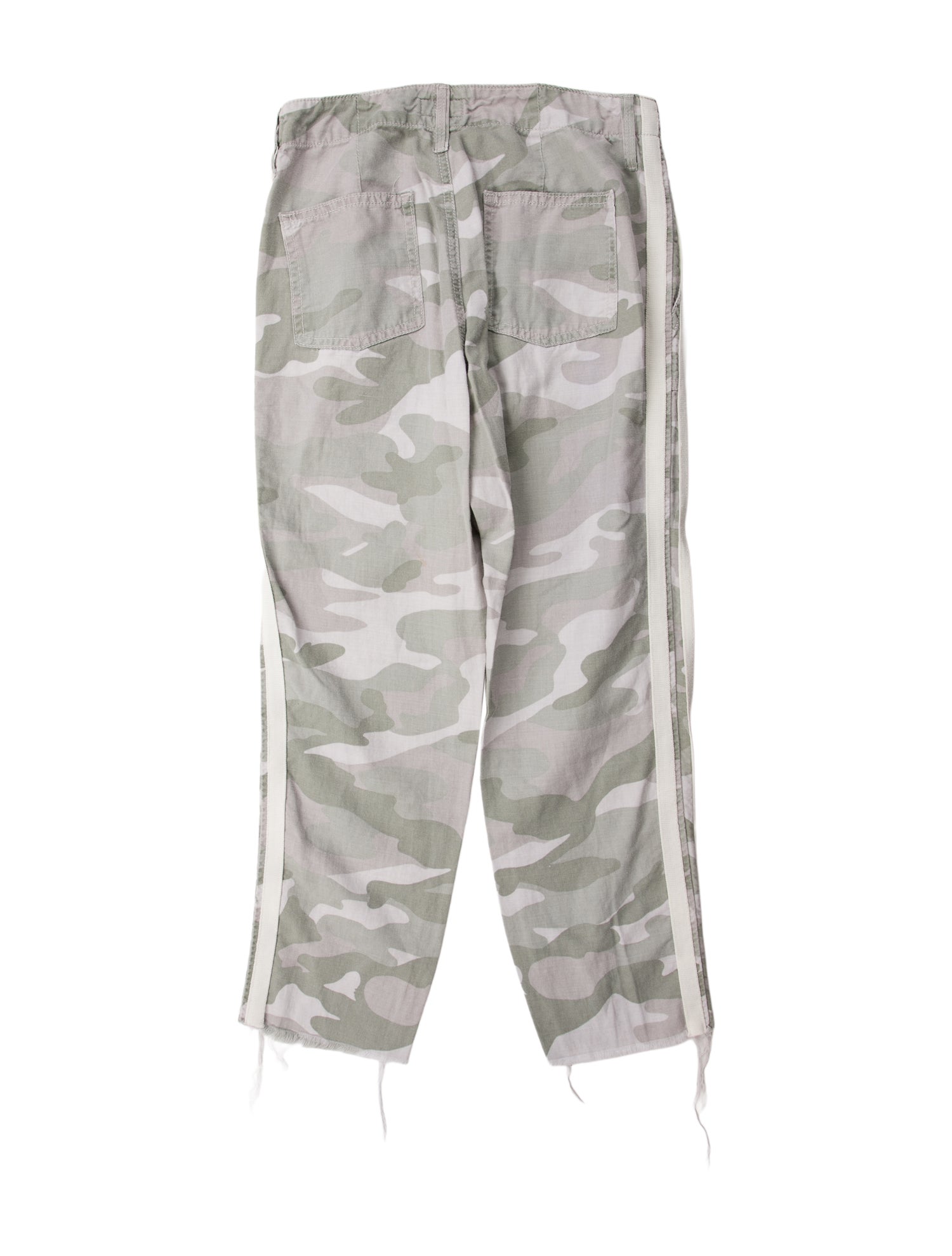 Mother Striped Straight Leg Pants