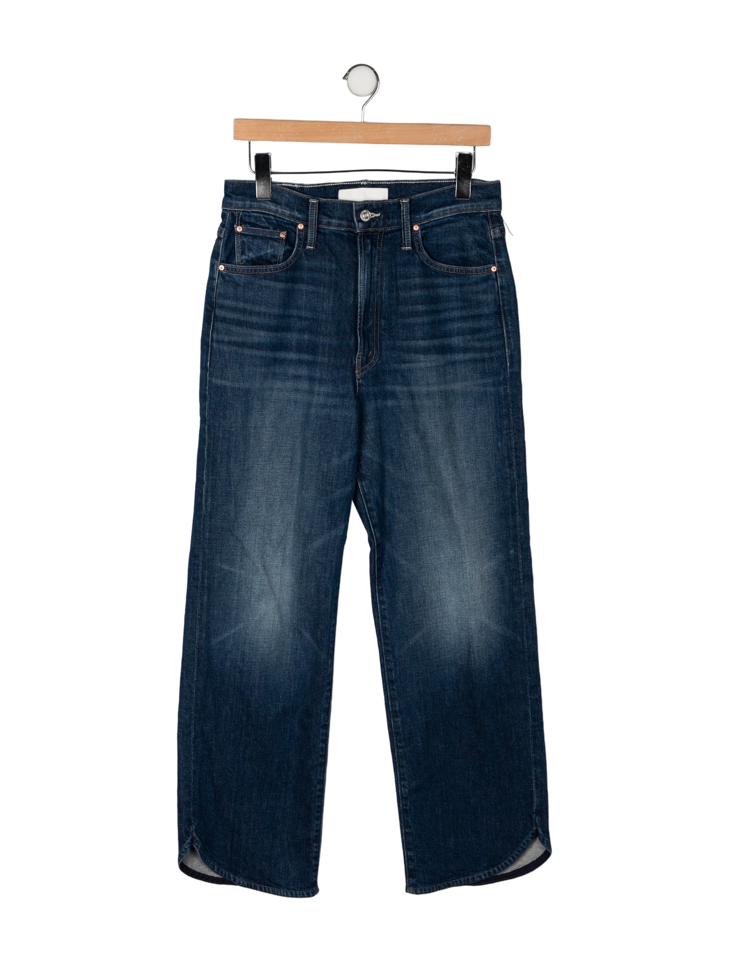 Mother High-Rise Wide Leg Jeans
