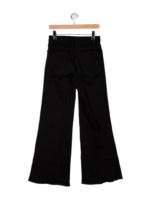 Mother Mid-Rise Wide Leg Jeans