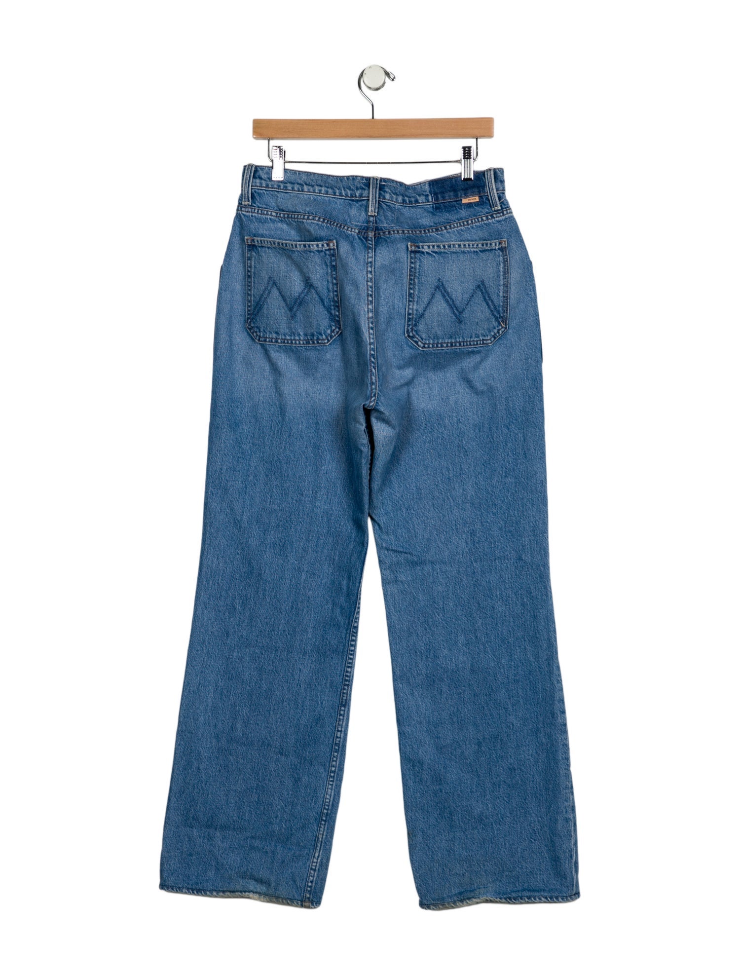 Mother High-Rise Wide Leg Jeans