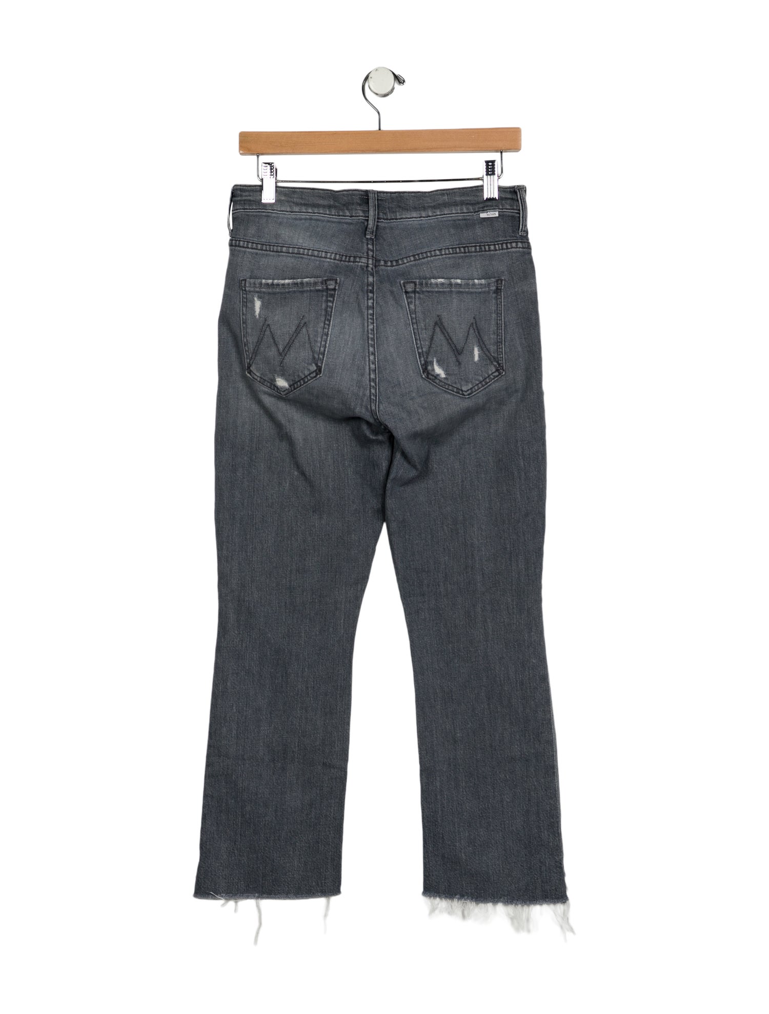 Mother Mid-Rise Straight Leg Jeans