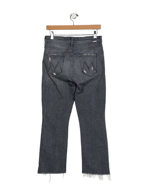 Mother Mid-Rise Straight Leg Jeans