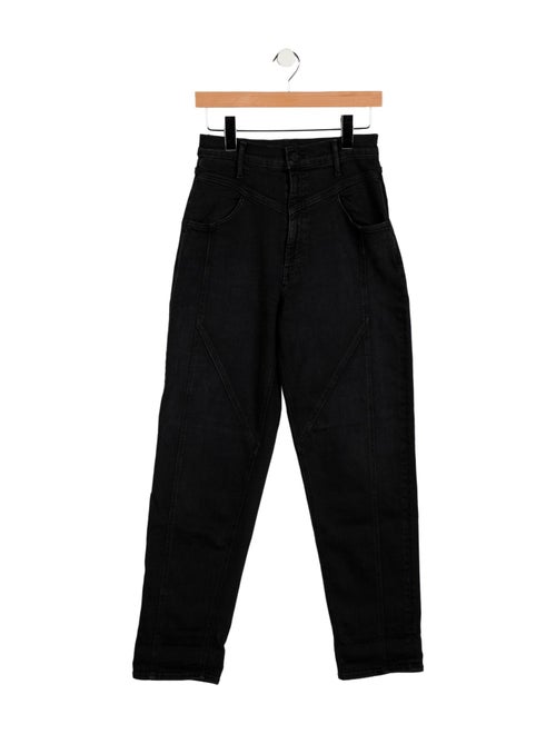 Mother High-Rise Straight Leg Jeans