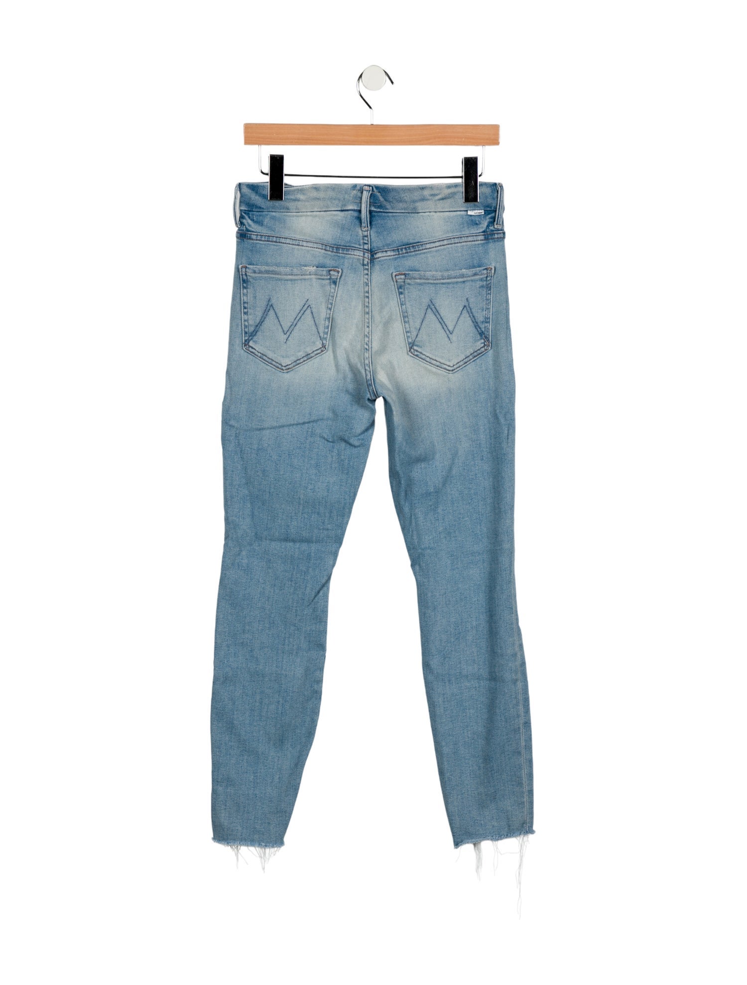 Mother Mid-Rise Skinny Leg Jeans