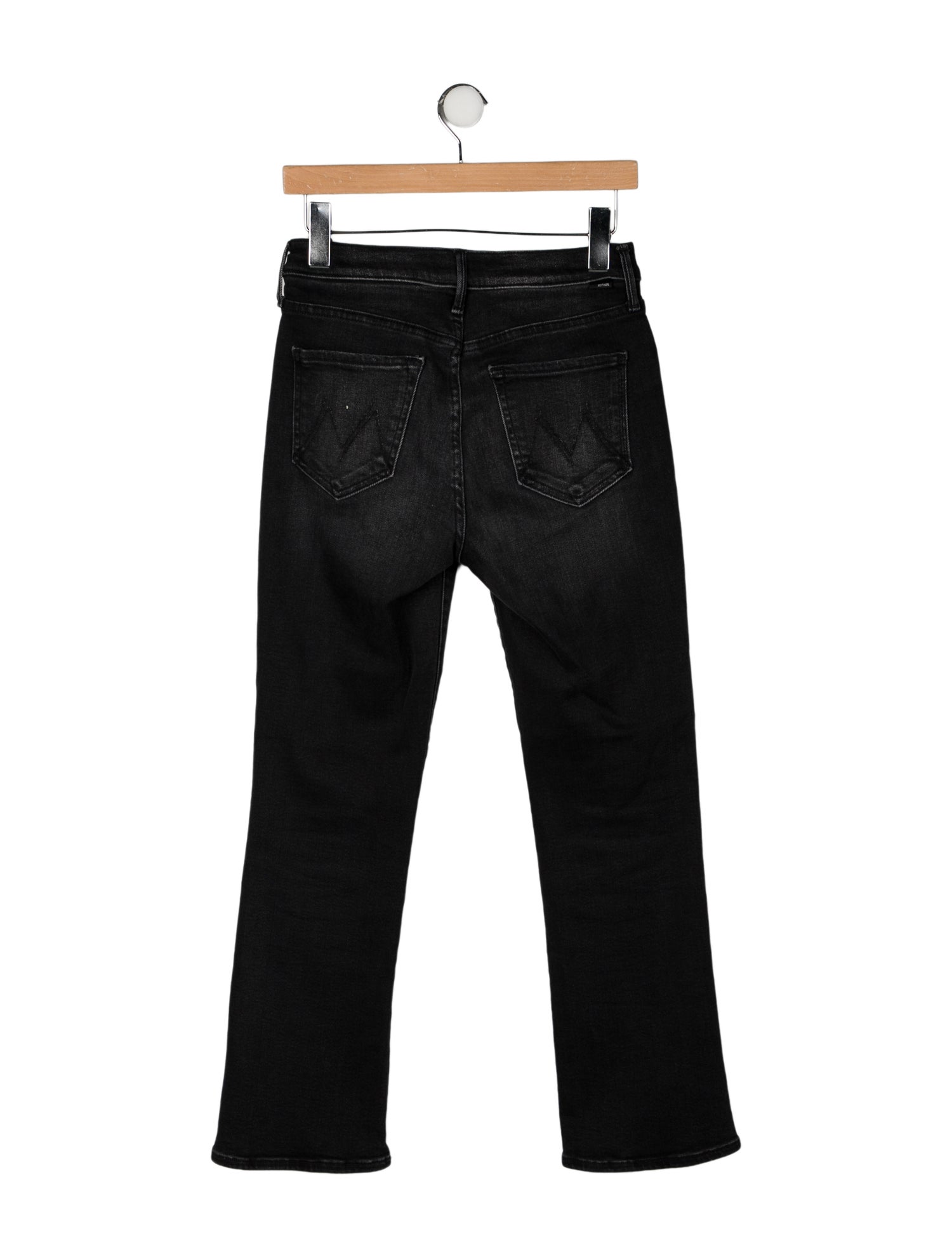 Mother Mid-Rise Straight Leg Jeans