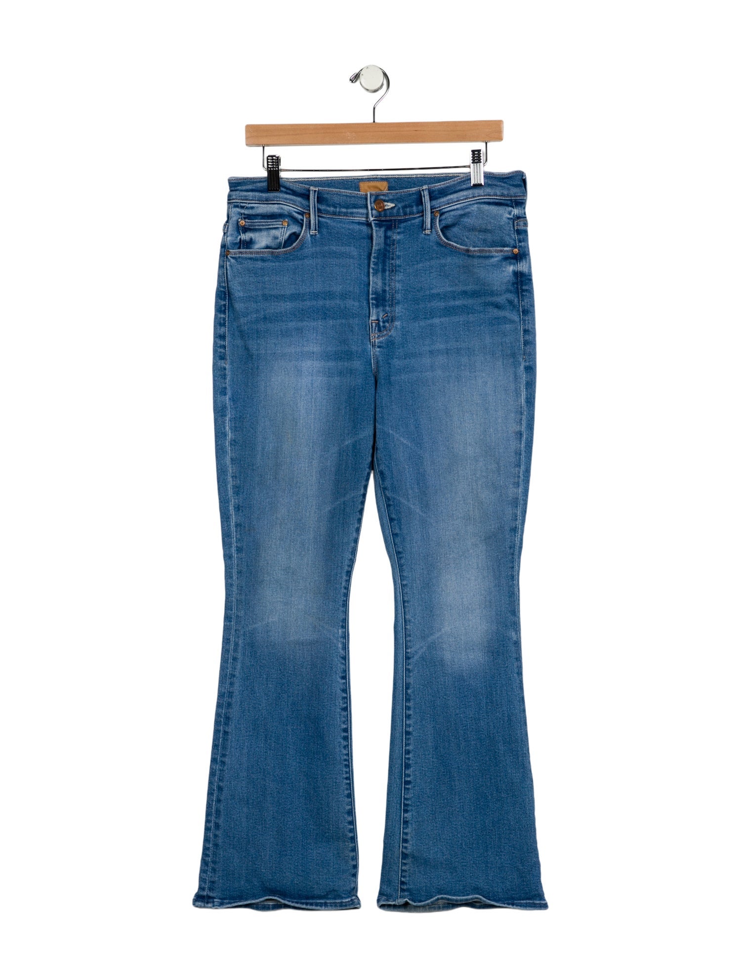 Mother High-Rise Wide Leg Jeans