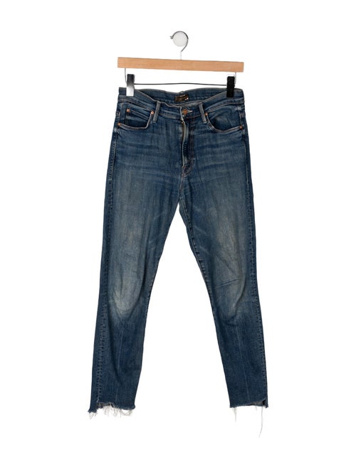 Mother Mid-Rise Skinny Leg Jeans