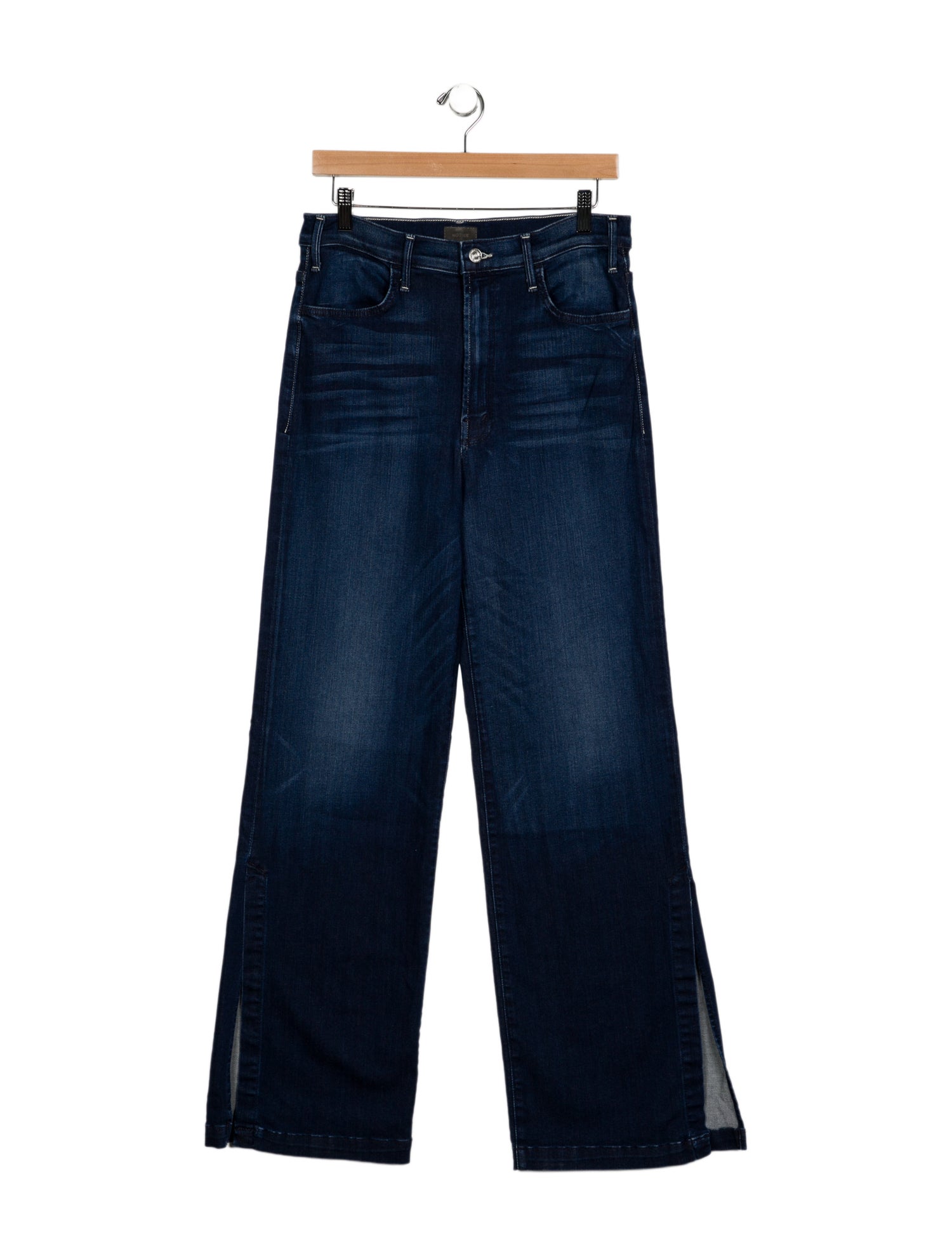 Mother High-Rise Wide Leg Jeans