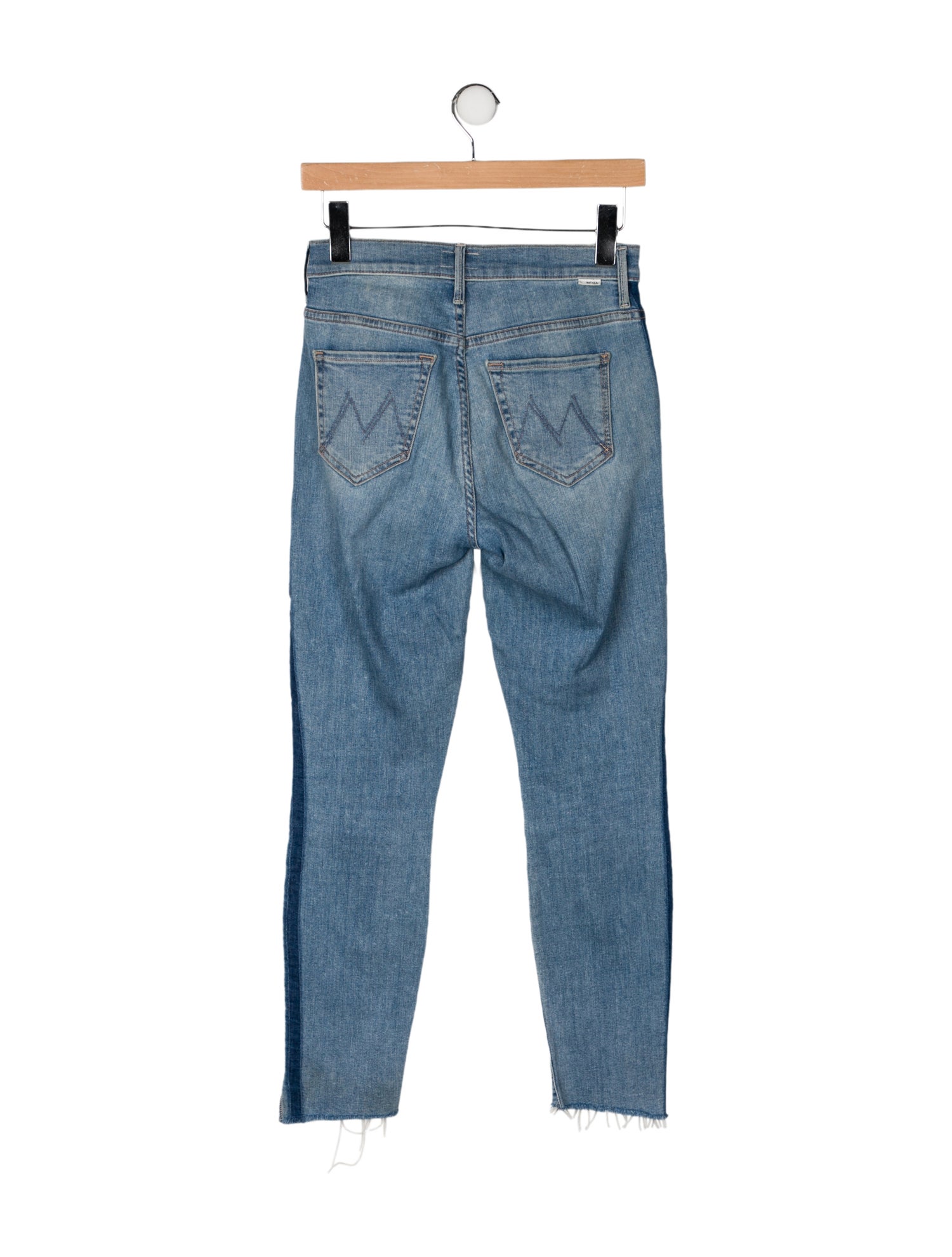 Mother Mid-Rise Skinny Leg Jeans