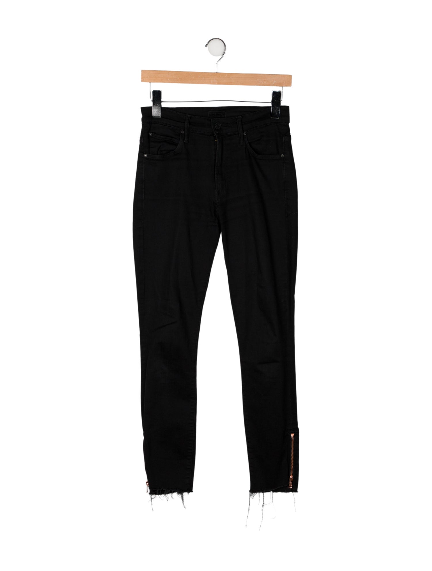 Mother Mid-Rise Skinny Leg Jeans