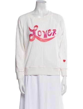 Mother Graphic Print Crew Neck Sweatshirt