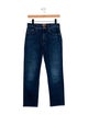 Mother Mid-Rise Straight Leg Jeans