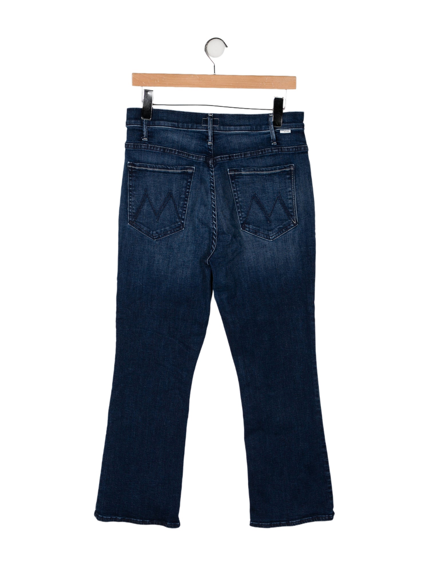 Mother High-Rise Straight Leg Jeans