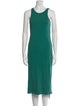 Mother Scoop Neck Midi Length Dress