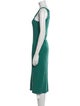 Mother Scoop Neck Midi Length Dress
