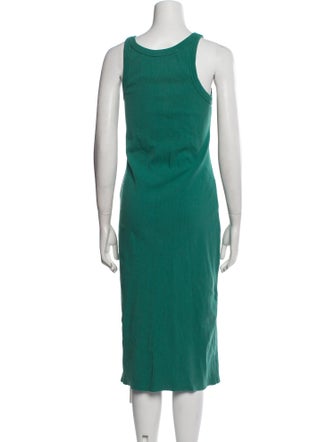 Mother Scoop Neck Midi Length Dress