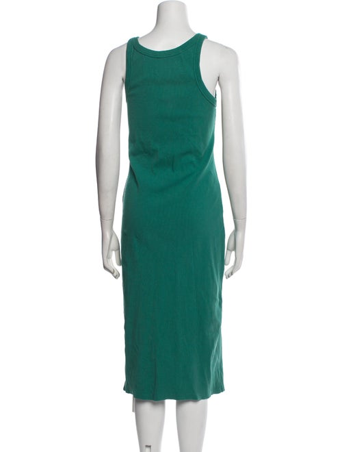 Mother Scoop Neck Midi Length Dress