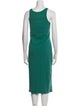 Mother Scoop Neck Midi Length Dress