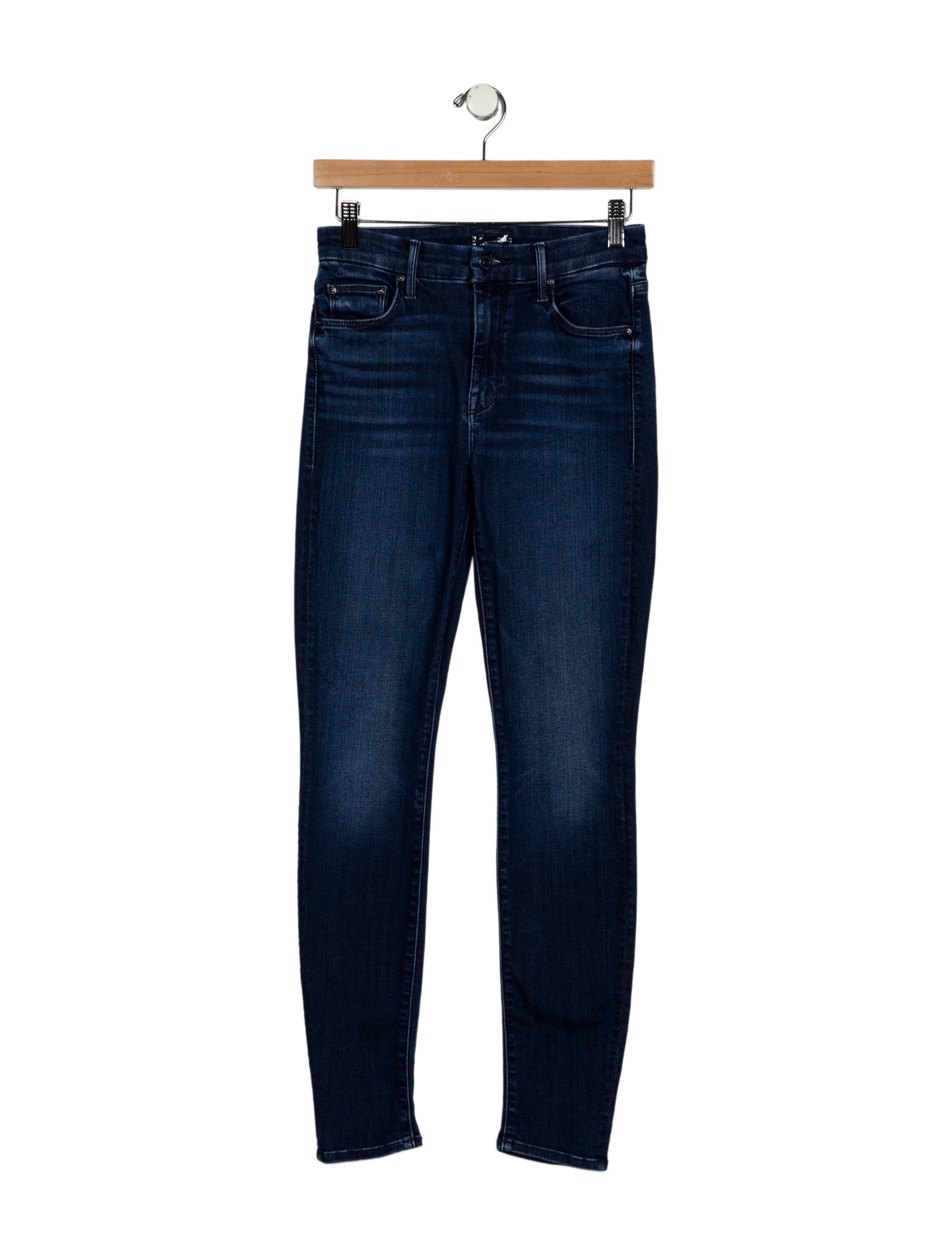 Mother Mid-Rise Skinny Leg Jeans