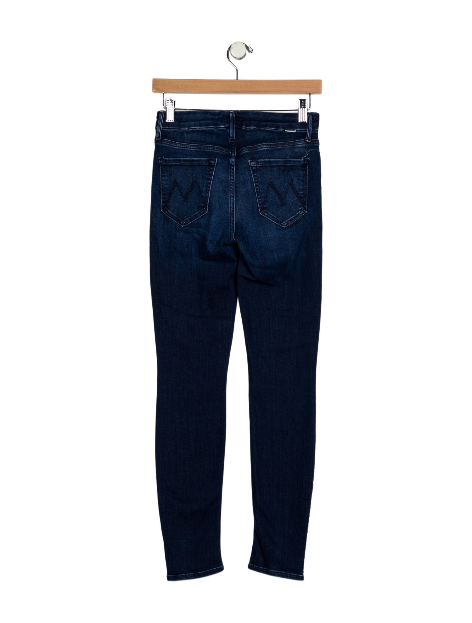 Mother Mid-Rise Skinny Leg Jeans