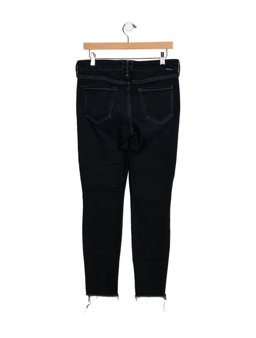 Mother Mid-Rise Skinny Leg Jeans