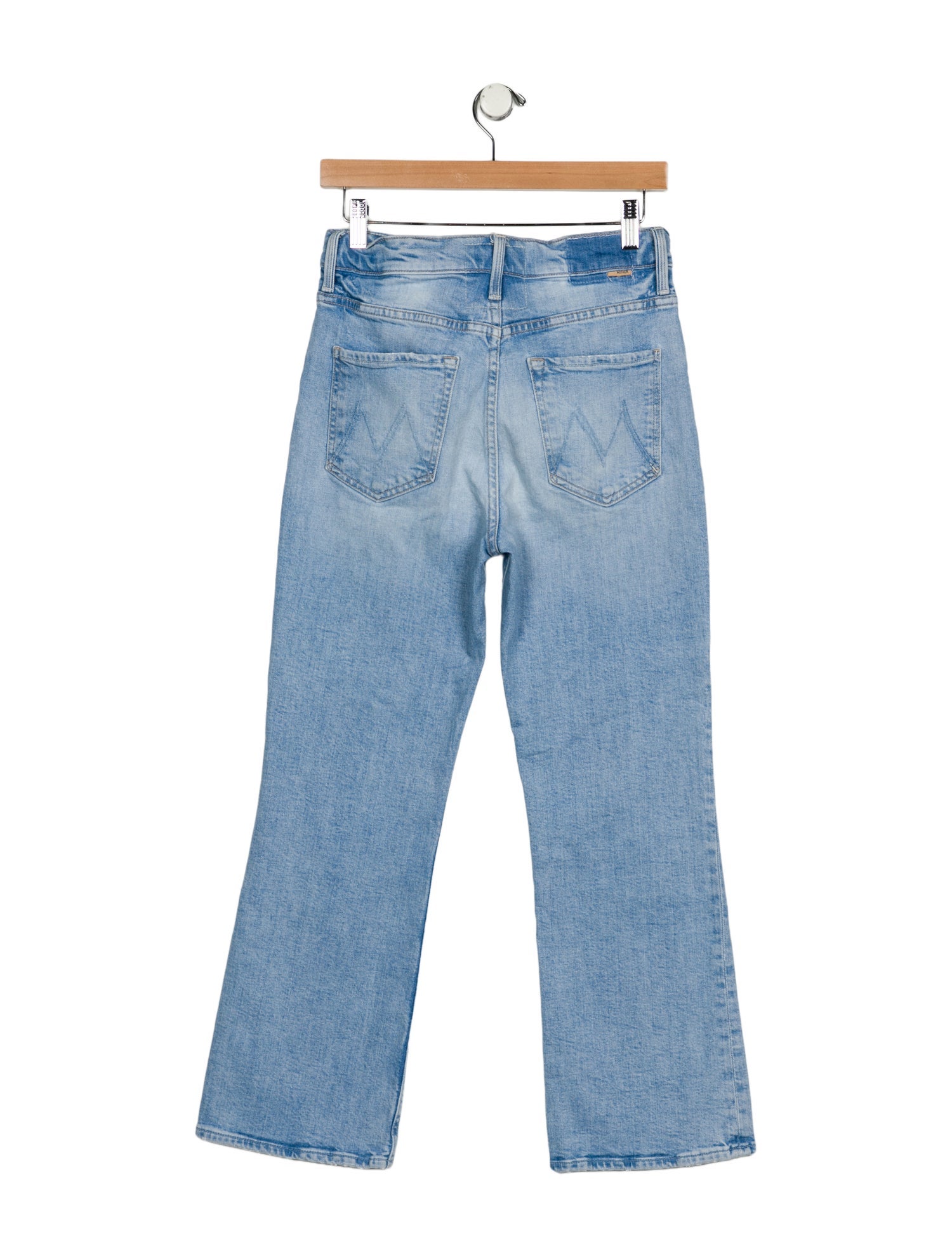 Mother Mid-Rise Straight Leg Jeans