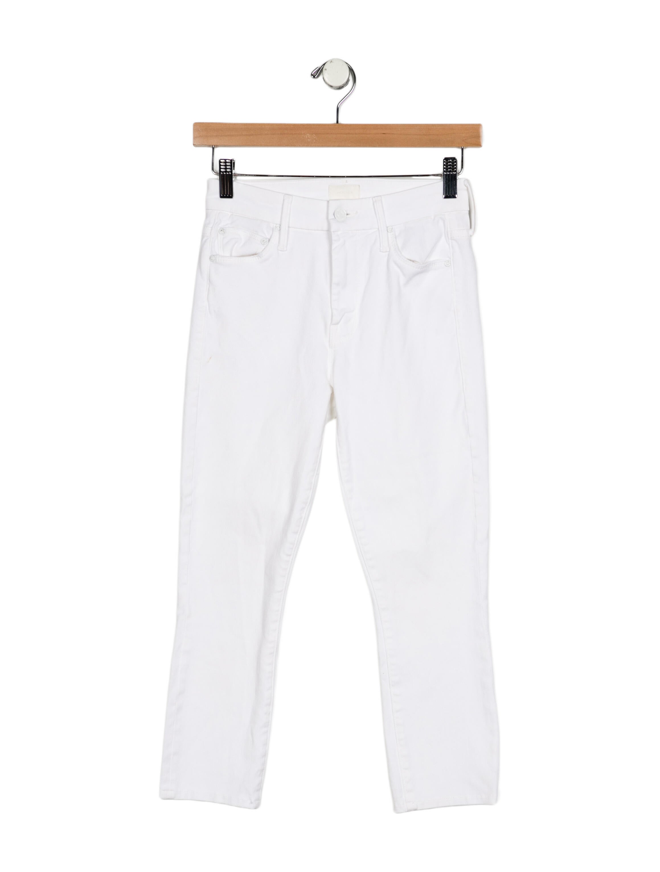 Mother High-Rise Straight Leg Jeans
