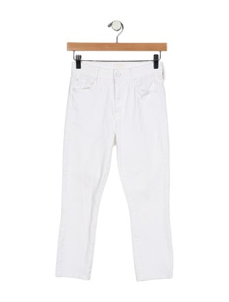 Mother High-Rise Straight Leg Jeans
