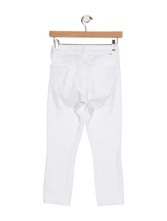 Mother High-Rise Straight Leg Jeans