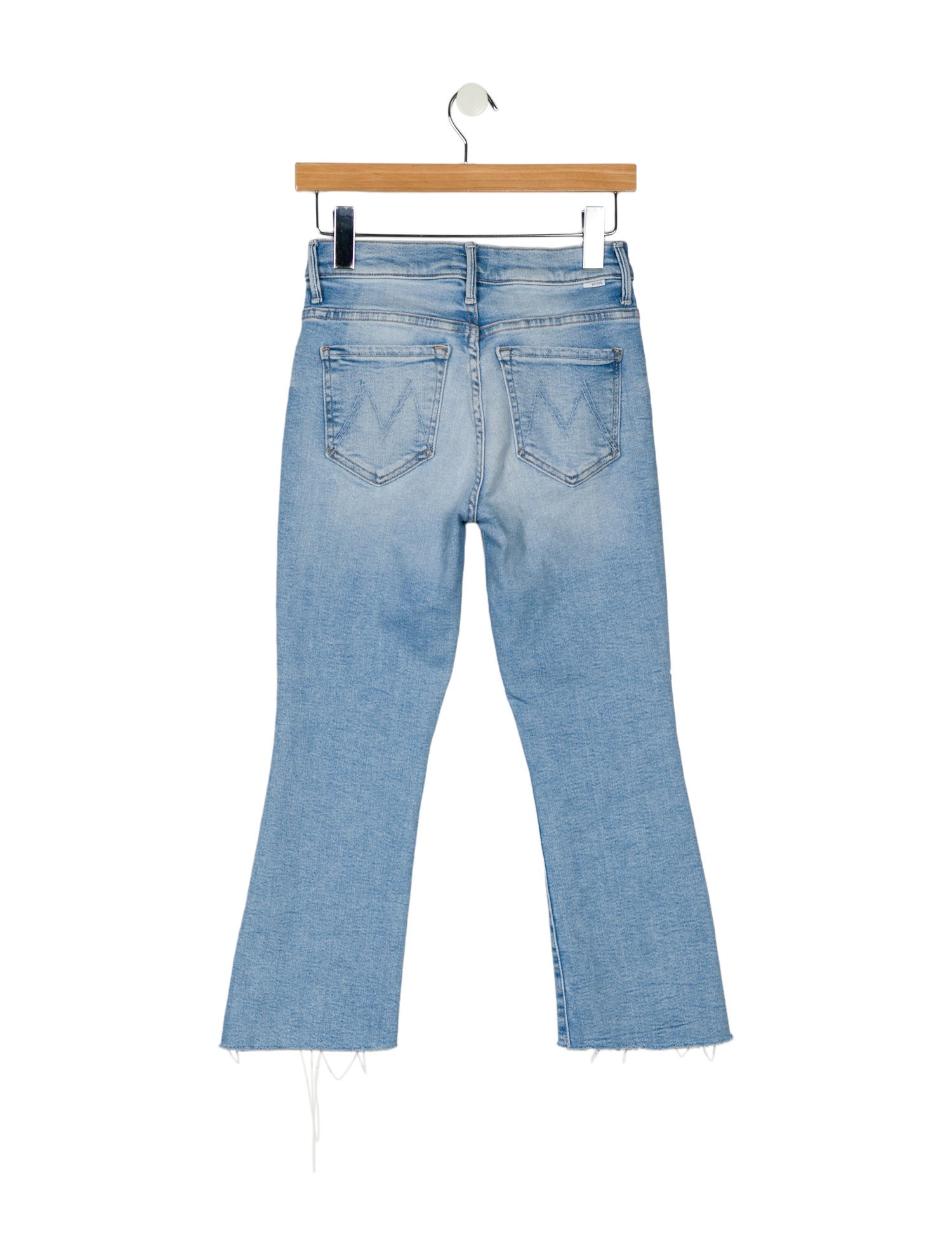 Mother Mid-Rise Straight Leg Jeans