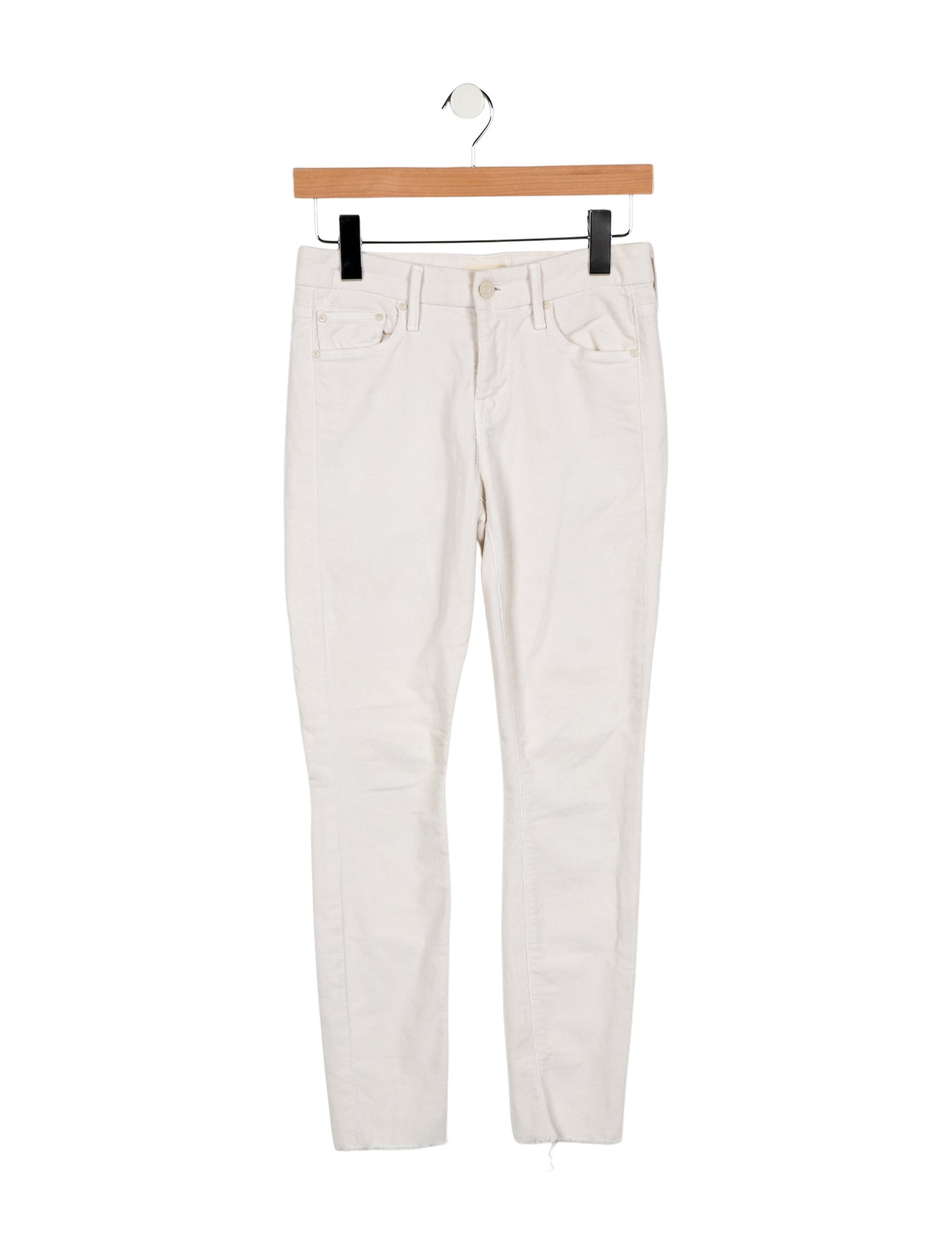 Mother Mid-Rise Skinny Leg Jeans