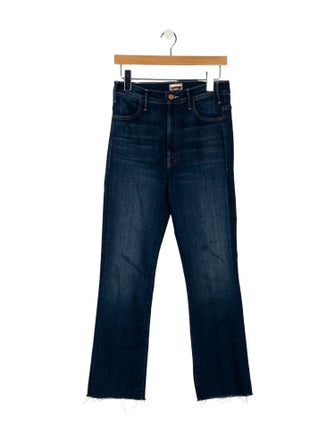 Mother High-Rise Wide Leg Jeans