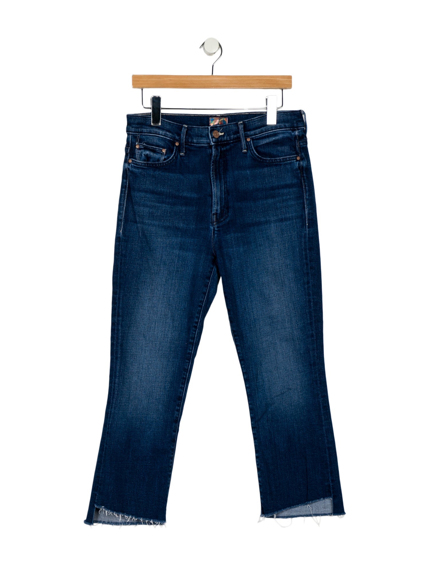 Mother High-Rise Straight Leg Jeans