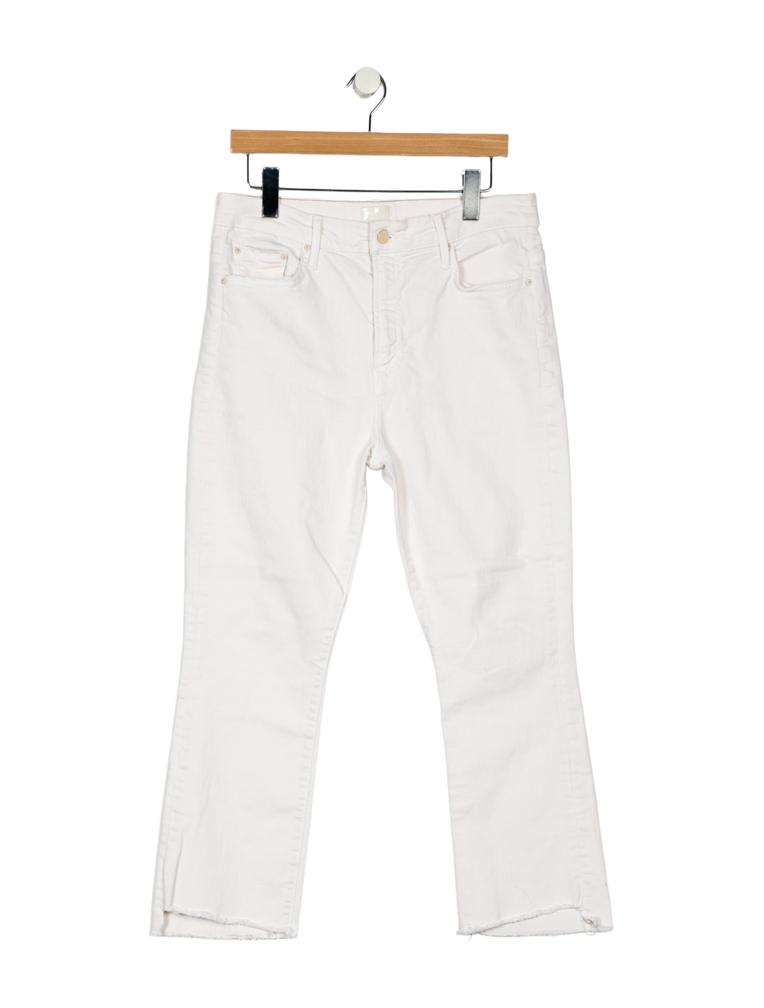 Mother High-Rise Straight Leg Jeans