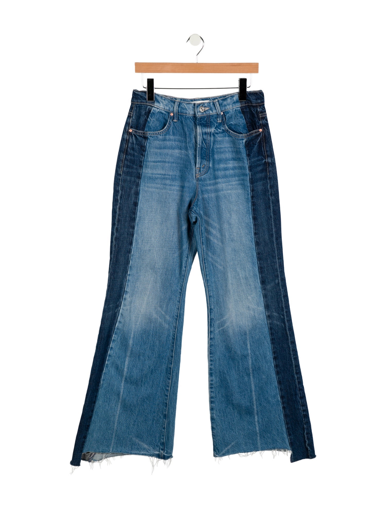 Mother High-Rise Wide Leg Jeans