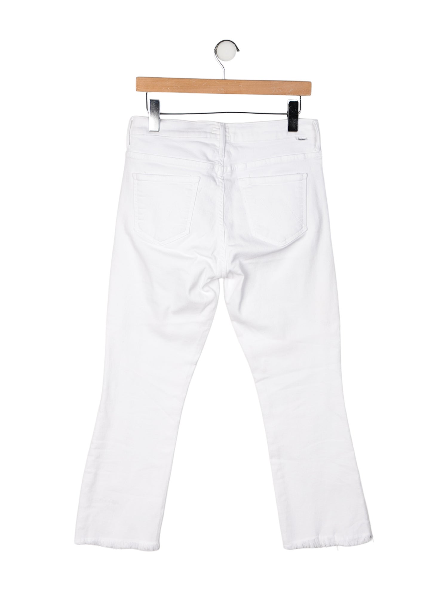 Mother Mid-Rise Straight Leg Jeans