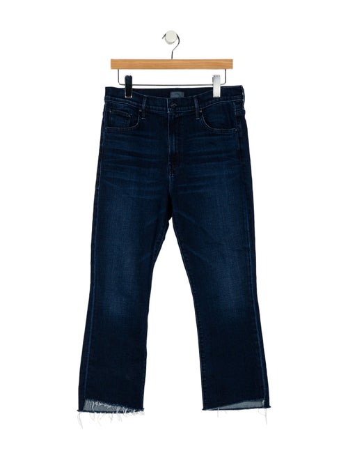 Mother High-Rise Straight Leg Jeans