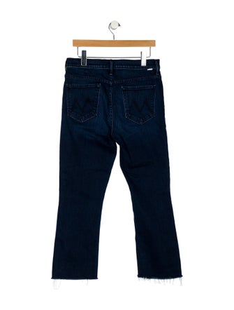 Mother High-Rise Straight Leg Jeans