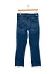 Mother Mid-Rise Straight Leg Jeans