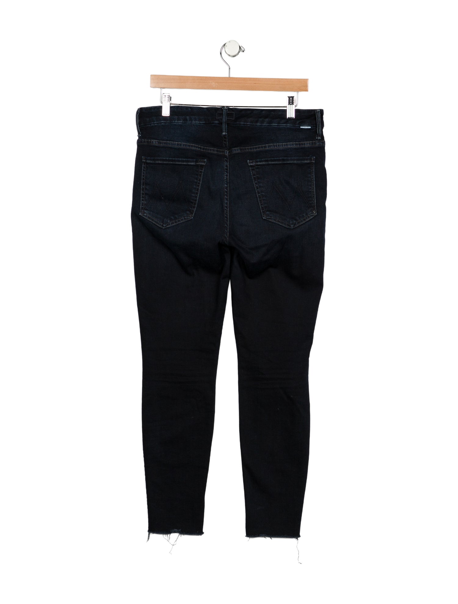 Mother Mid-Rise Skinny Leg Jeans