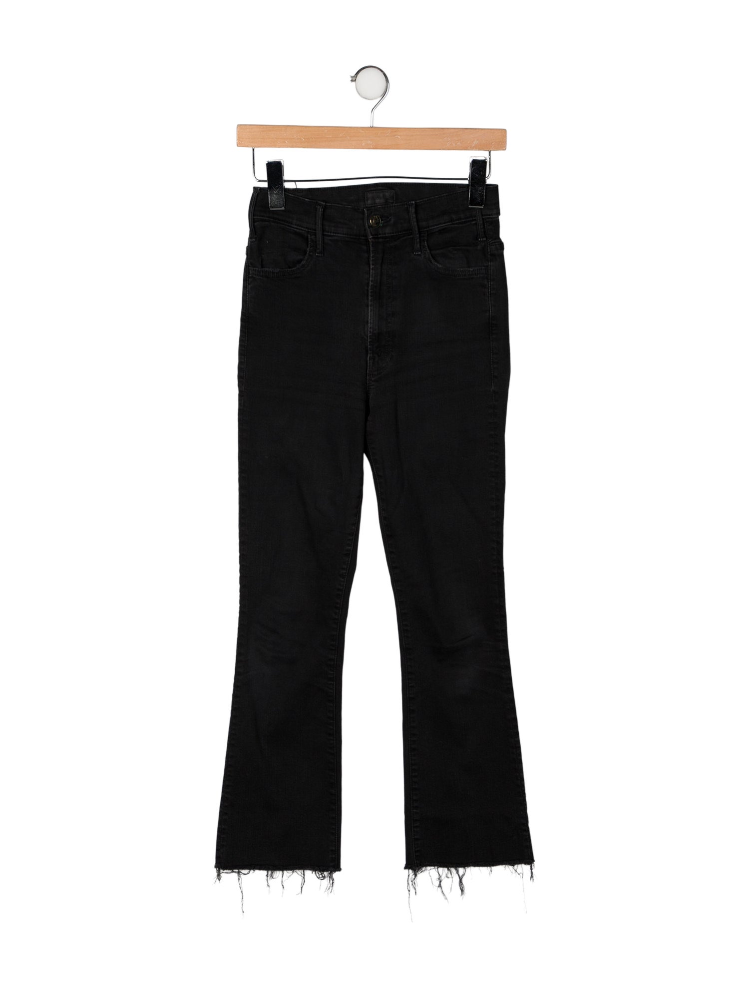 Mother Mid-Rise Straight Leg Jeans