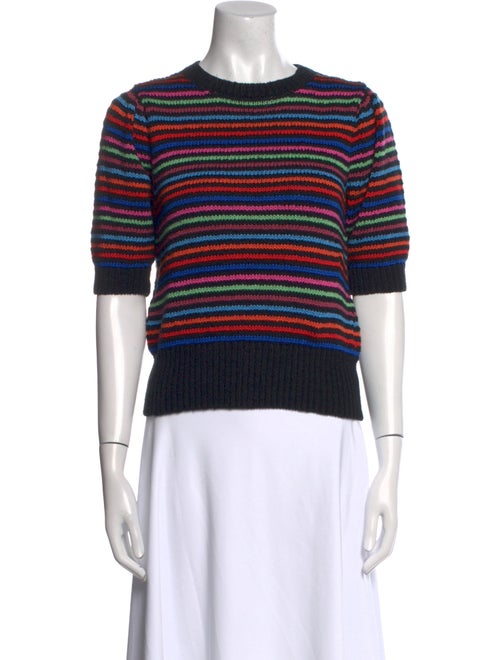 Mother Striped Crew Neck Sweater